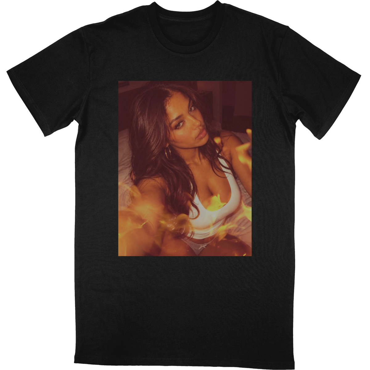 Tall Tee Soft Style - Black - front***Black|||Tall Tee Soft Style