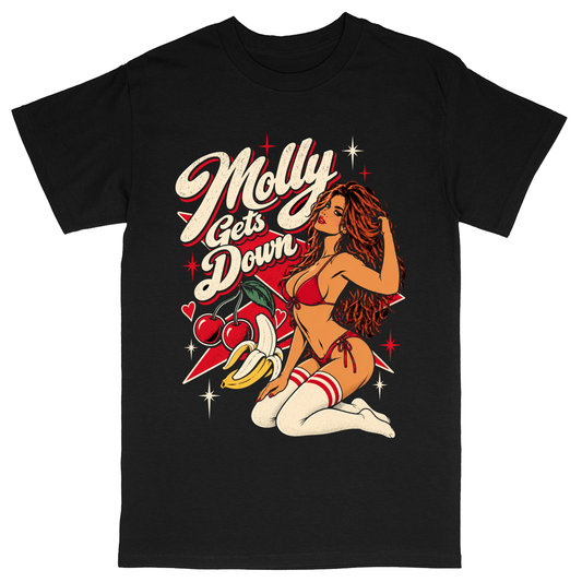 Basic Unisex Heavy Cotton T-Shirt - Black - front