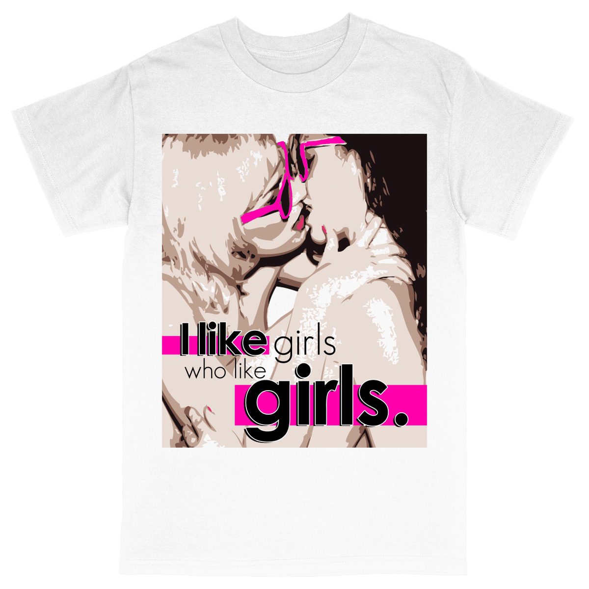 Basic Unisex Heavy Cotton T-Shirt - White - front
