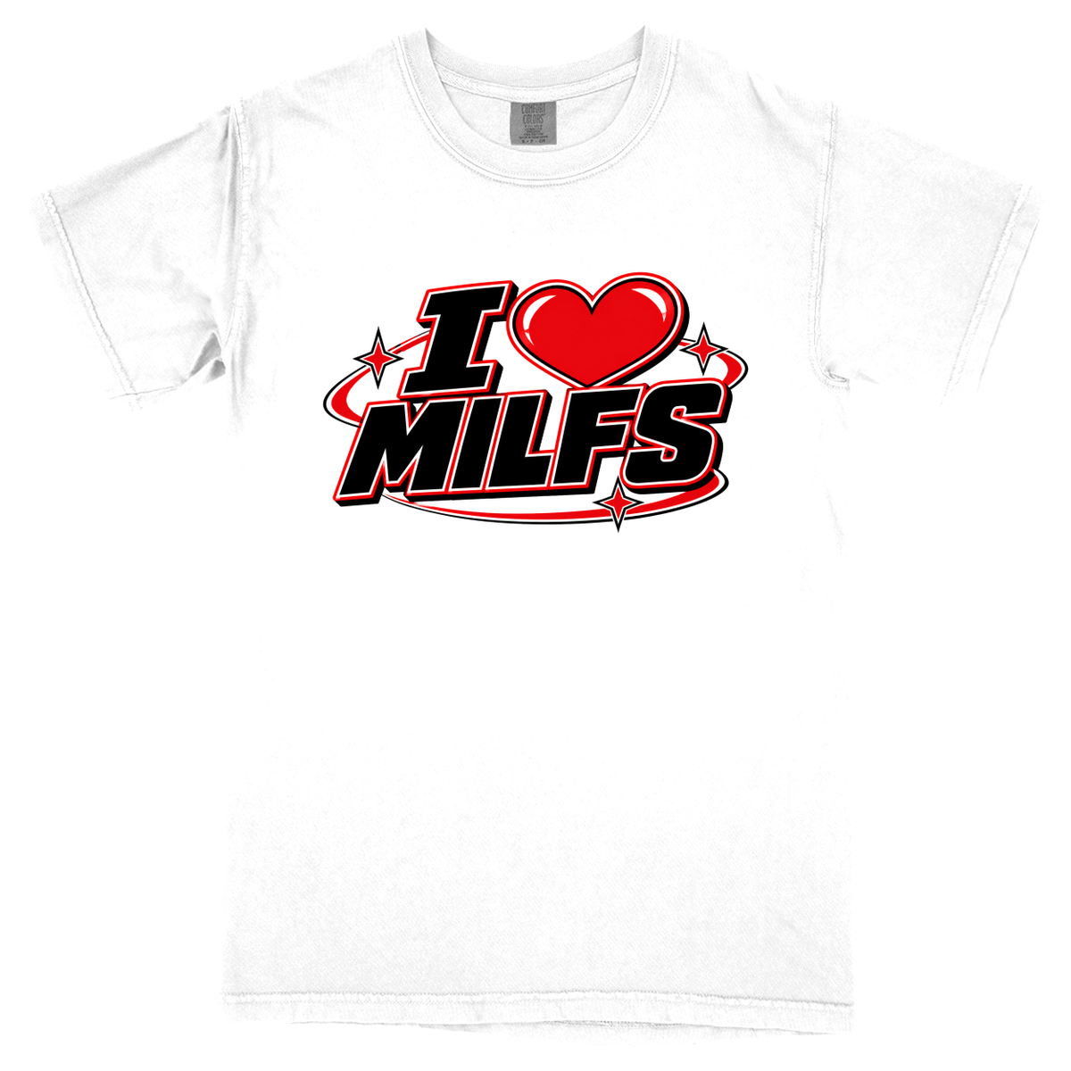 Comfort Colors Soft Heavyweight Tee - White - front***White|||Comfort Colors Soft Heavyweight Tee
