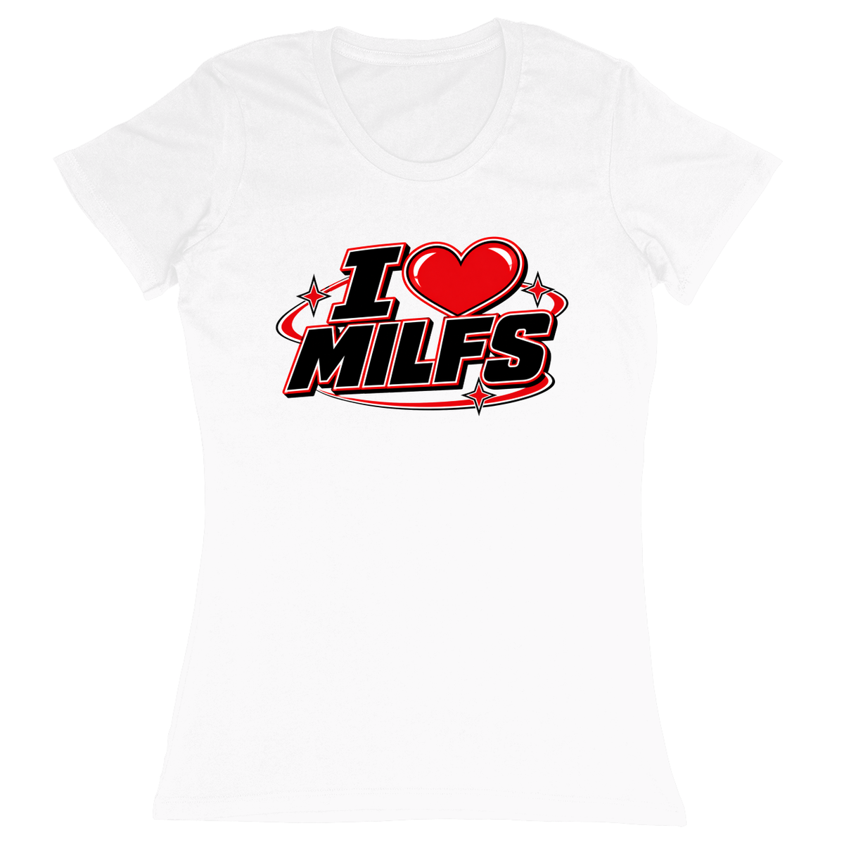 Premium Ladies Fitted Soft T-Shirt - White - front