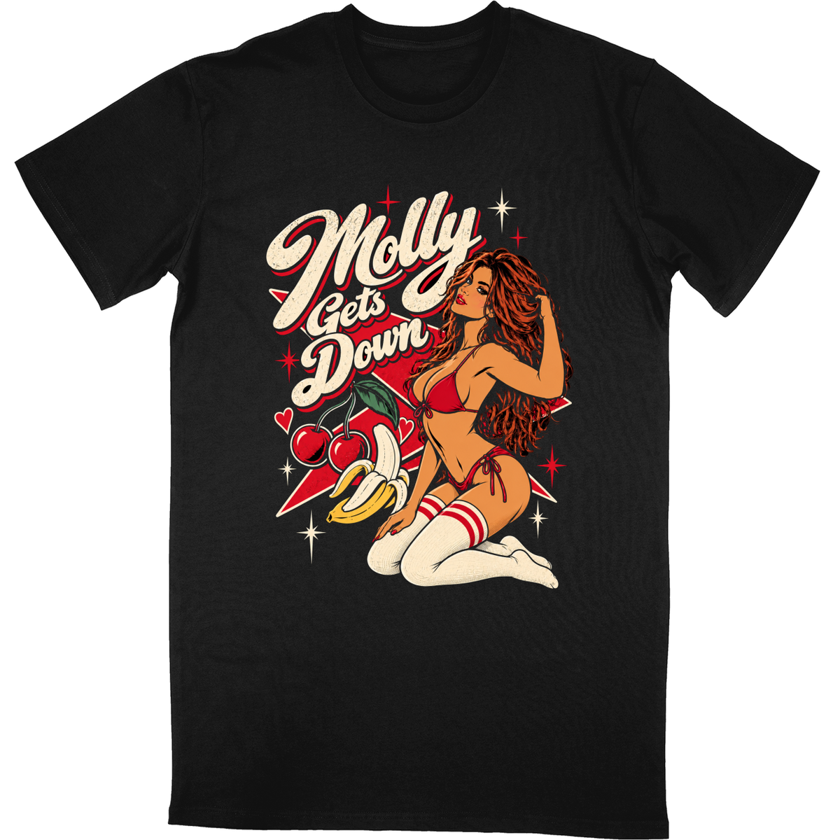 Tall Tee Soft Style - Black - front***Black|||Tall Tee Soft Style